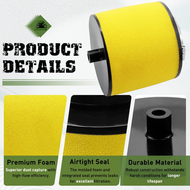LOCOPOW TRX300 TRX450 FW Air Filter 17254-HC5-900 for Honda FourTrax 300 TRX300FW TRX300 Foreman 400 TRX400FW Foreman 450 TRX450S TRX450FM TRX450FE TRX450ES - Image 3
